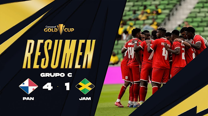Panamá 4-1 Jamaica | Copa Oro 2025 | Fase de Grupos