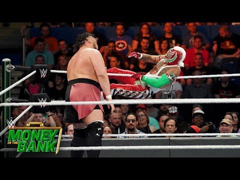 Rey Mysterio grounds Samoa Joe with aerial attacks: WWE Money in the Bank 2019