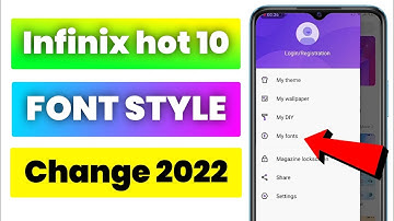 how to change font style in infinix hot 10 || infinix hot 10 font style change