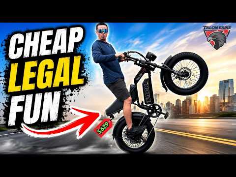 Talon T757 Fat Tire E-Bike Review | Top Speed, Range, Wheelies, Racing & Off-Road Test!