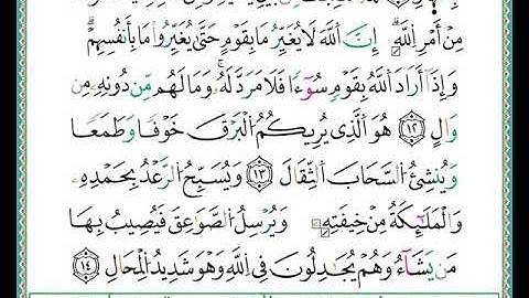 ختمة مصحف التجويد برواية الدوري الصفحة رقم  250