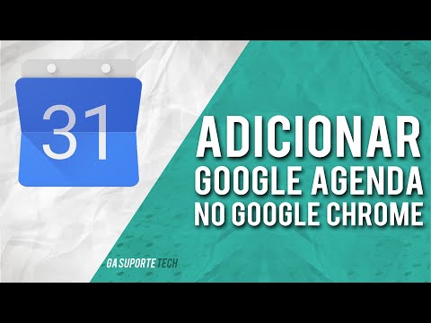 Como adicionar Google Agenda no NAVEGADOR Google Chrome (PC)