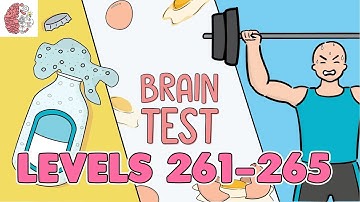 Brain Test: Tricky Puzzles Levels 261 - 265 Solutions