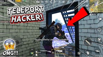 Woah?!😱 This Hacker Can Teleport and Aimbot! PUBG Mobile‼️|.....must see⚠️