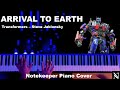 Arrival to Earth, Transformers - Steve Jablonsky - Notekeeper Piano Cover