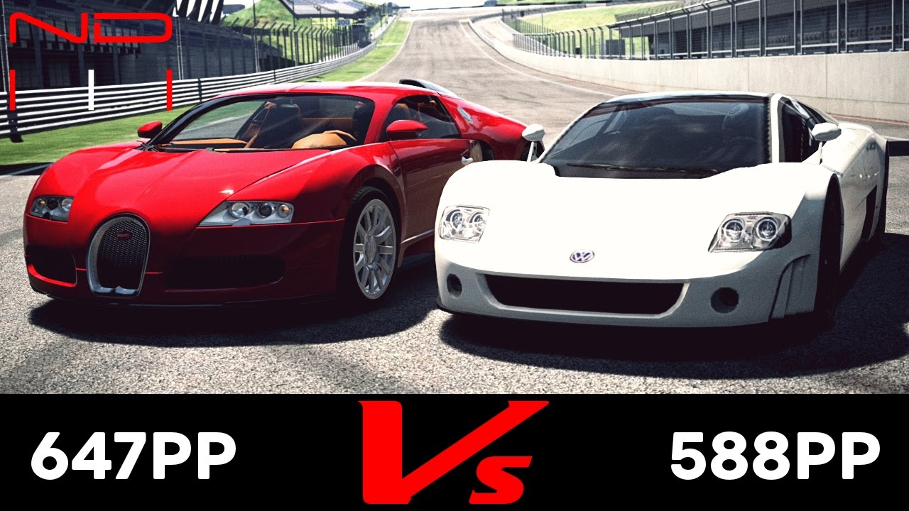 Gt6 Volkswagen W12 Nardo 01 Vs Bugatti Veyron 16 4 09 Red Bull Ring Youtube