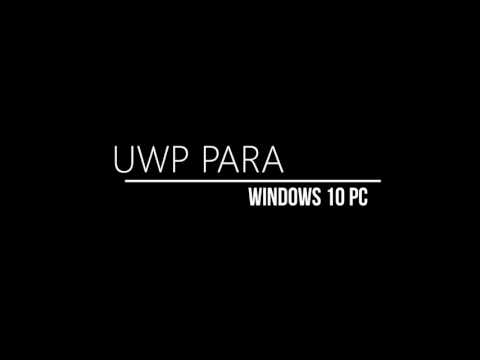 Video: ¿UWP es bueno?