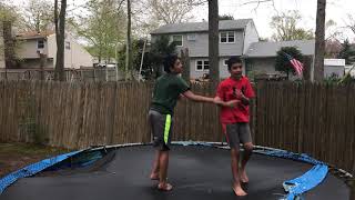 Wrestling my brother part 8 (destroyed)