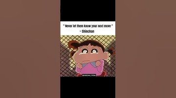 Never let them know your next move ~ Shinchan 👌😂 #hungamatv #shinchan #comedy #funny #move
