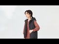 リバーシブルフード ベスト
