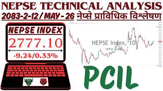 DAILY NEPSE TECHNICAL ANALYSIS | 2083.2.12 - MAY/26/2026 | #nepse