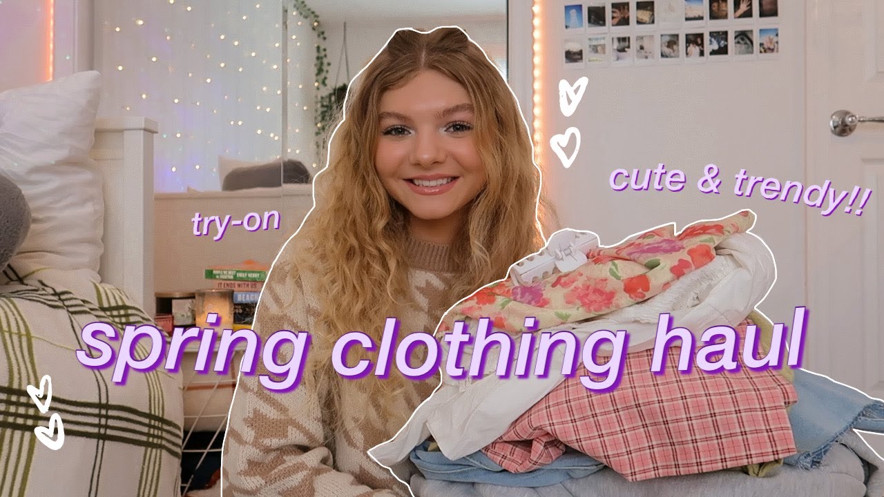 TRY ON CLOTHING HAUL 