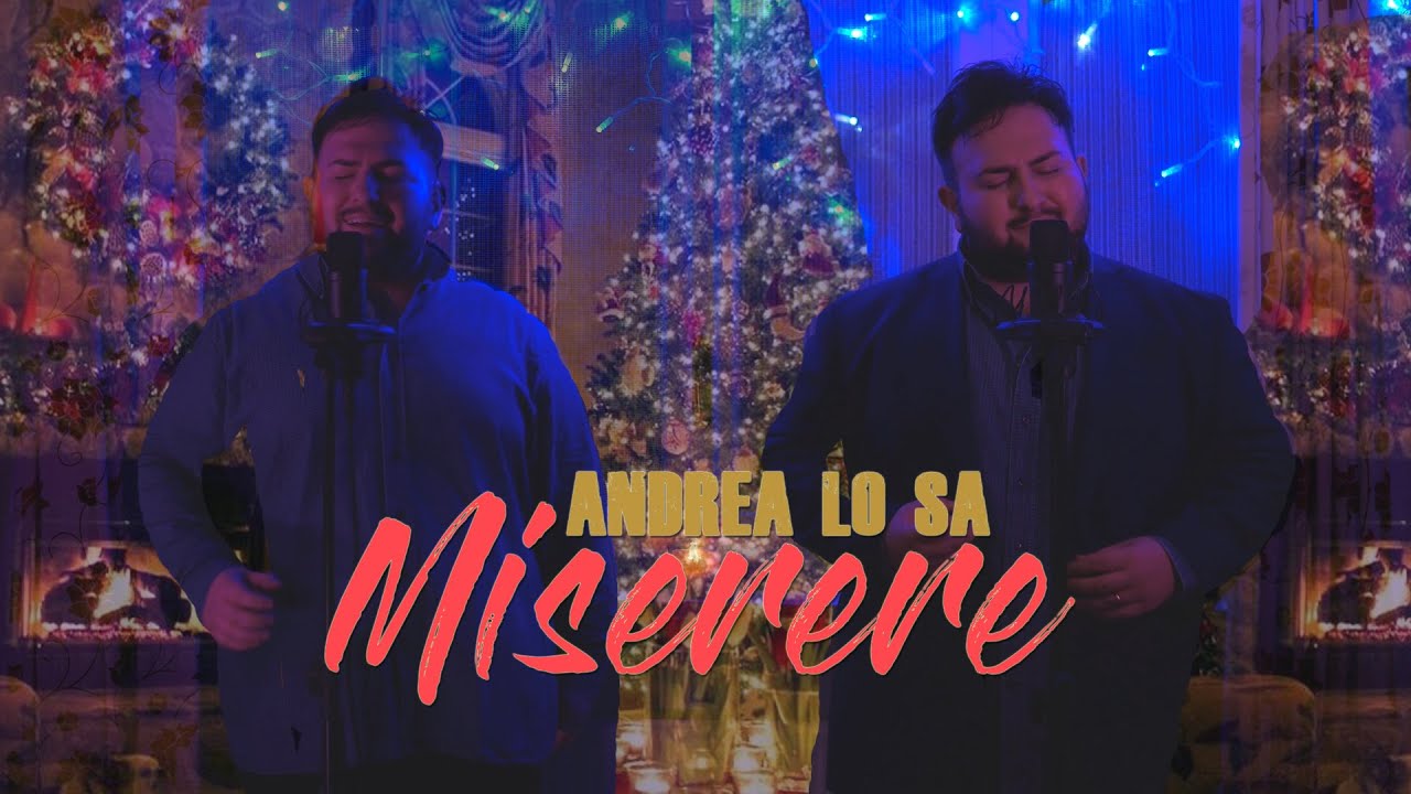  MISERERE Zucchero Pavarotti Cover Andrea Lo Sa YouTube