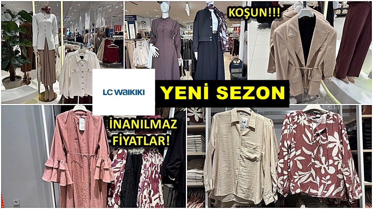 LC WAİKİKİ Yeni Sezon Kışlıklar Gelmiş❗️/Kabanlar/Tunikler/Kışlık Kıyafet Alışverişi/Trençkot