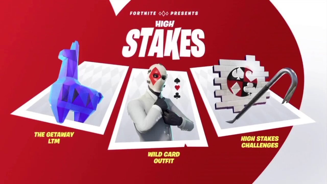 fortnite high stakes official trailer getaway ltm - fortnite high stakes trailer music