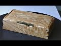 Big leaf maple wooden  box