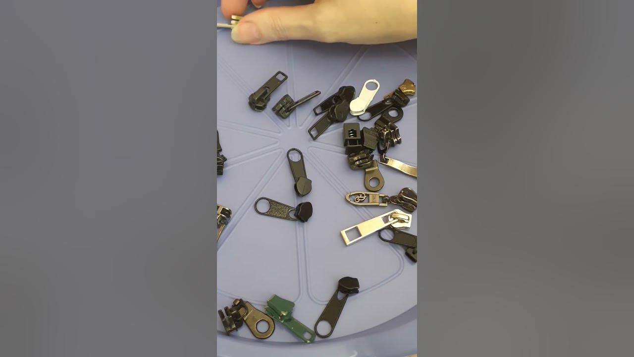 How to replace a ZIPPER SLIDER YouTube