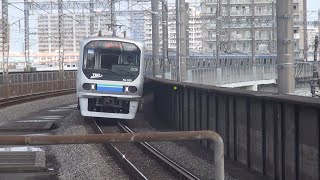 りんかい線70-000形Z3編成　与野本町駅到着