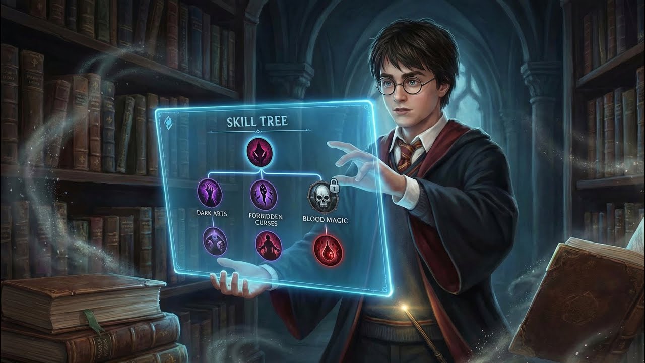 What If Harry Was the Original Architect of Magic and awakens the SKILL TREE System?