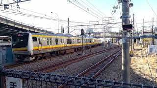 JR東日本E233系8000番台N19編成　府中本町駅4番線発車　20240318 160430