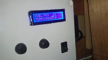 Bobinadora de ventiladores de 3 velocidades con Arduino uno