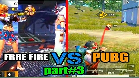 FREE FIRE VS PUBG ON TIK TOK,, PART#3 BY IGB HASNAIN