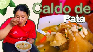 CALDO DE PATA 🐮 la receta del COLAGENO 🤩👌✅✅