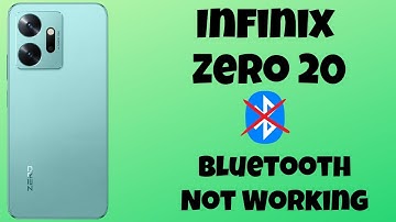 Infinix Zero 20 Bluetooth Not Working & Connection Problem Fix || Bluetooth issue fix