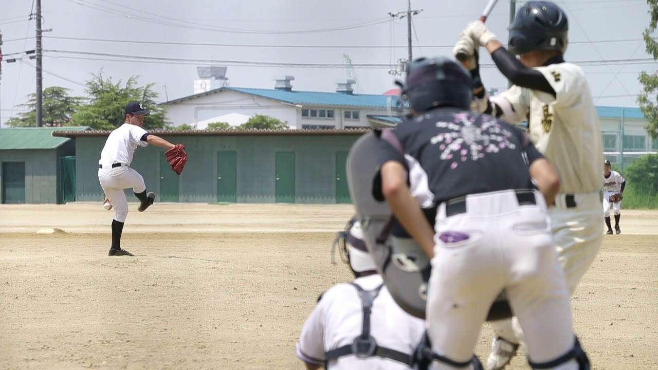 報知高校野球9月号 玉野商工 岡山 長谷川康生投手 1年 Youtube