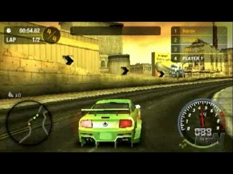 Need For Speed Most Wanted 5 1 0 Sony Psp Gameplay Nfsmw Youtube