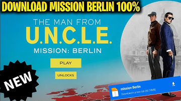 How To Download Mission Berlin | Best Offline Game Only 60Mb | Kanak jod