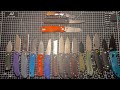 Going over my entire knife collection.