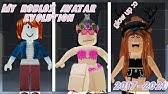 My Roblox Avatar Evolution 2017 2020 Youtube - intensfan el pro xd roblox