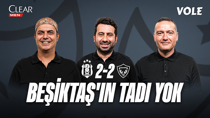 Beşiktaş - Hatayspor Maç Sonu | Ali Ece, Mustafa Demirtaş, Emek Ege | 3. DEVRE