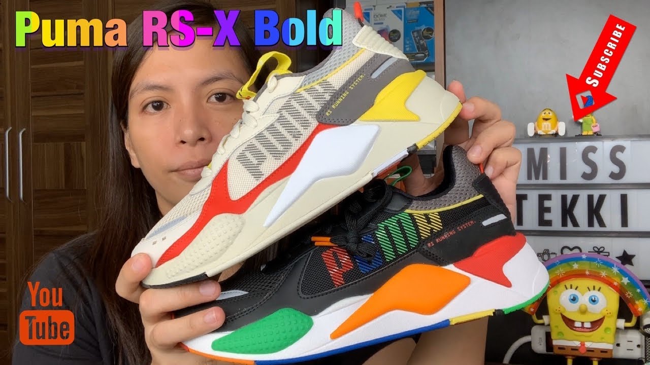 rsx bold sneakers