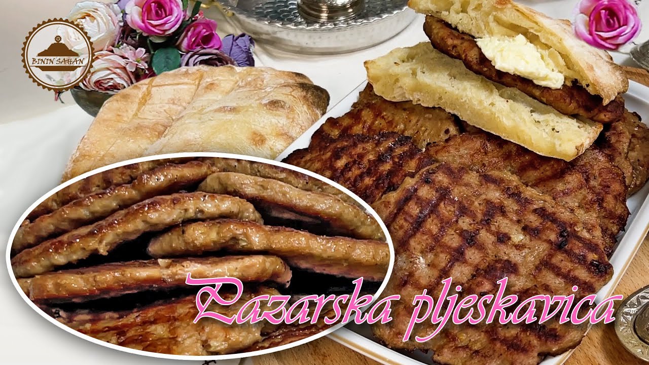 PAZARSKE PLJESKAVICE / ORIGINALAN RECEPT / Binin Sahan
