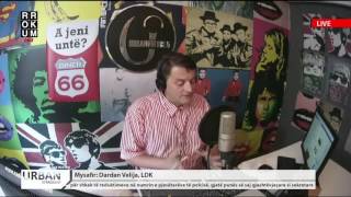 Dardan Velija, LDK intervista ne Radio Urban FM & Rrokum TV