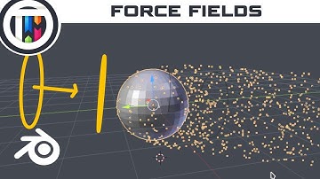 Blender Tutorial - How to use Force Fields
