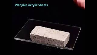 Celebrity Original Factory Wanjiale Crystal Clear Acrylic Sheet Wholesale & Customizable Wealth