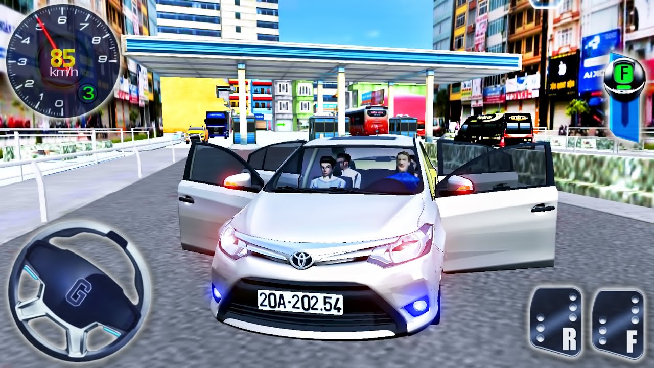 Car Simulator Vietnam Realistic Сar Toyota Long City Driving