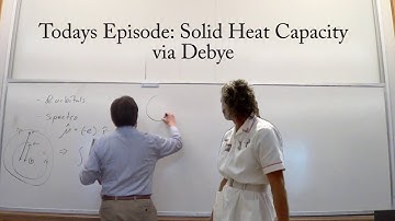 Thermodynamics Short Course 12- Debye Heat Capacity