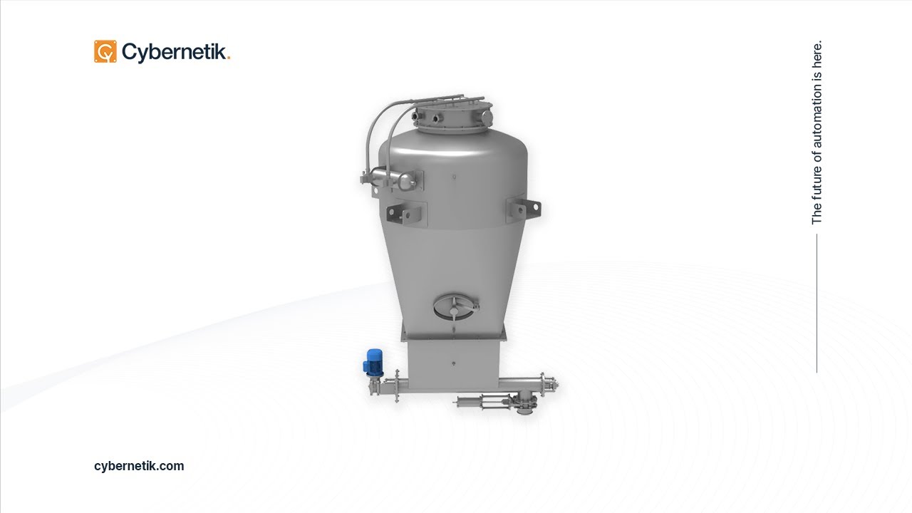 Storage Silo With Screw Conveyor | Cybernetik Product Catalogue