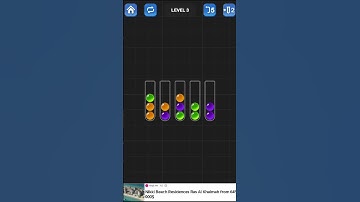 Ball sort puzzle level 3