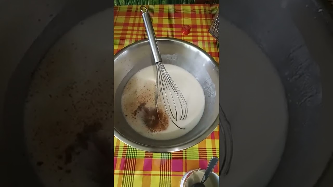 Ma recette de punch au coco simple facile et rapide en  10 minutes de préparation