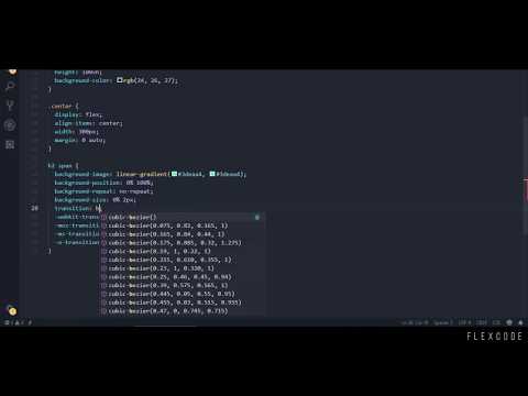 Pure CSS Dynamic Text Underline Animation Effect - FlexCode