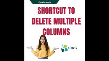 An Excel Hack that will Delete Multiple Blank Columns Instantly