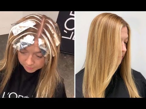 Creative hair color techniques - How to Color & Highlight Hair - YouTube