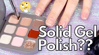 GEL POLISH PALETTE?! Testing Modelones Solid Gel Nail Polish Palette! screenshot 1