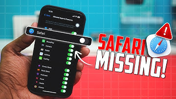 How to Fix Safari Browser Missing on iPhone | Restore Safari App