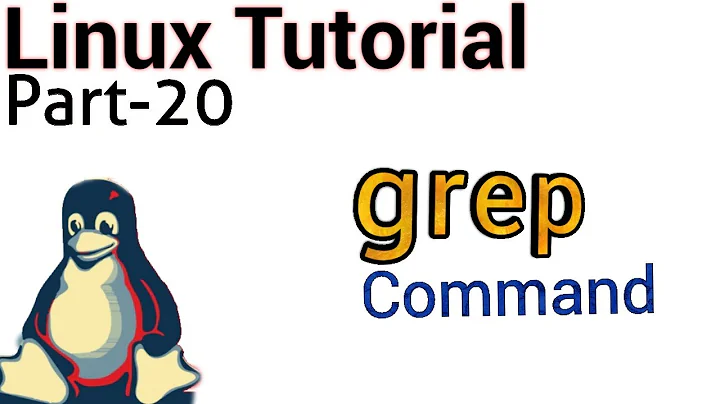 Linux Tutorial 20 - grep command in linux | grep cmd example